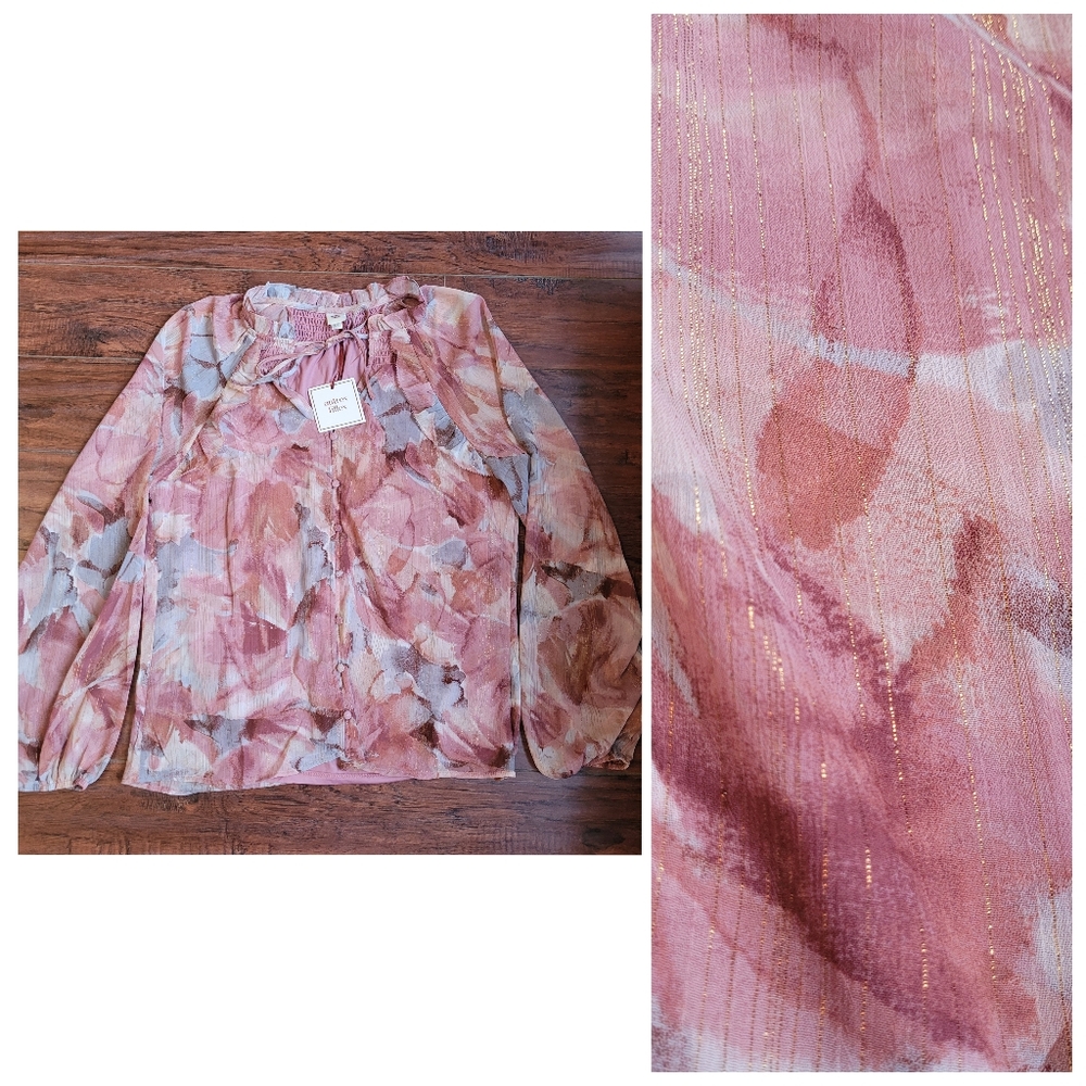 Romantic Button Down Shirt